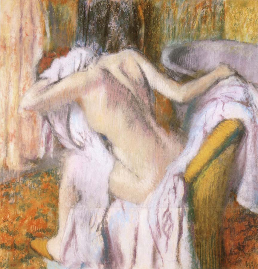 Edgar Degas Female nude